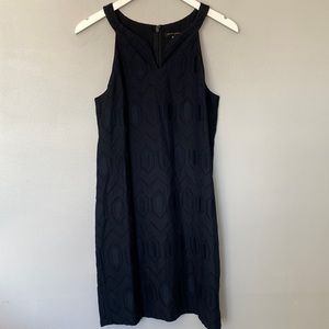 Navy blue banana republic dress
